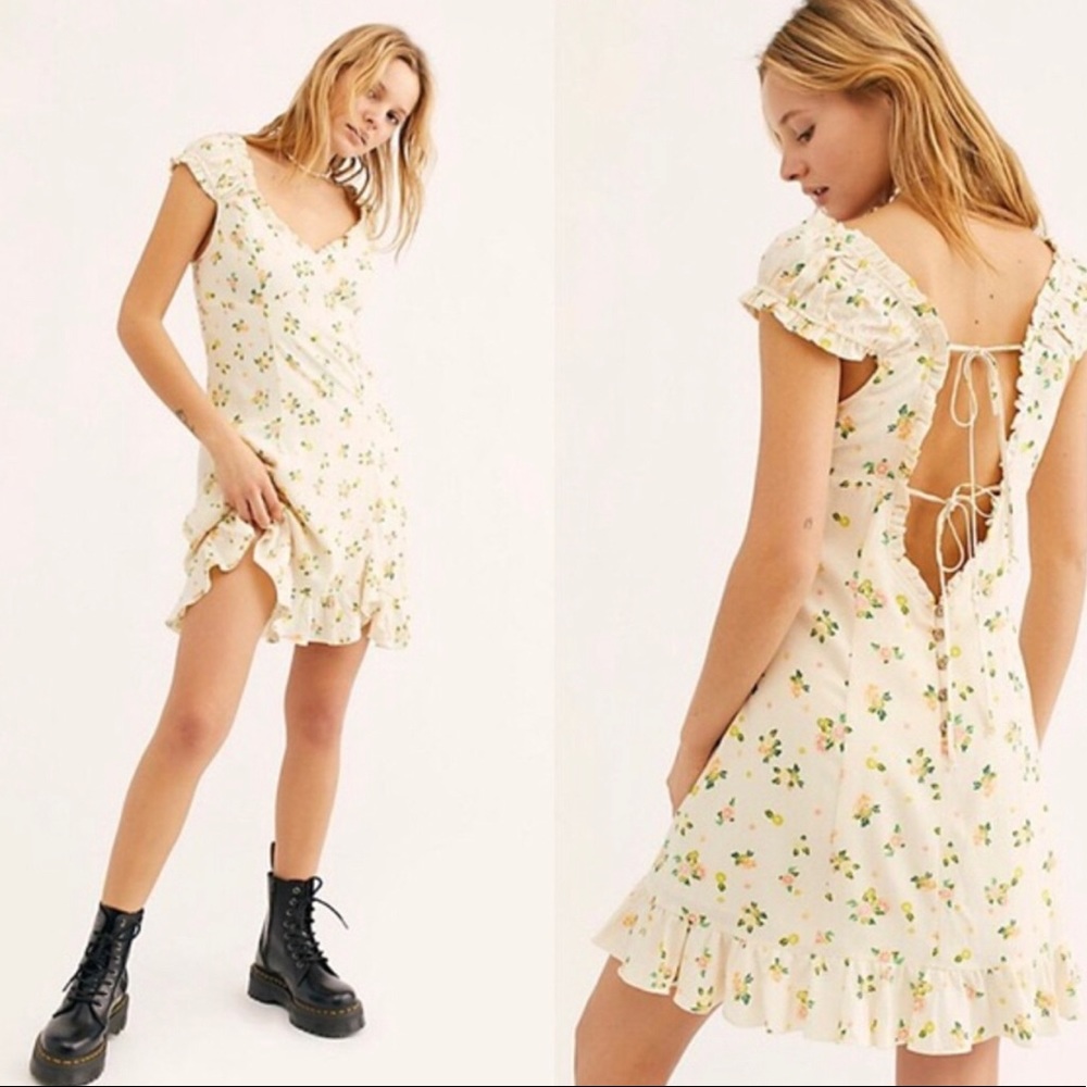 NWT free people linen dress